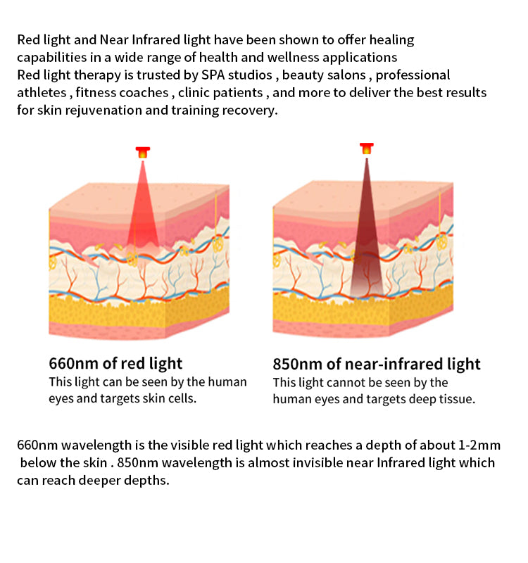 Infrared Red Light Therapy Panel 300 Leds