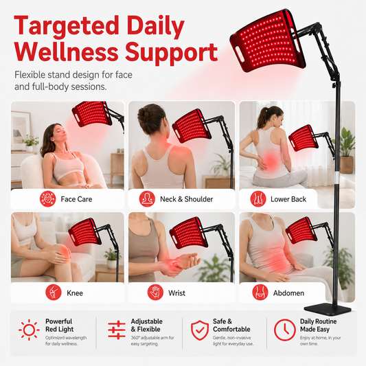 Red Light Therapy Lamp