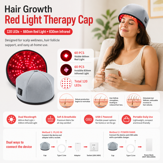 Red Light Therapy Cap for Hair Growth
