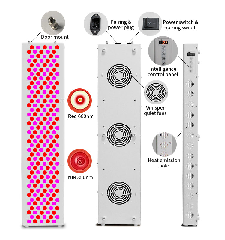 Infrared Red Light Therapy Panel 200 Leds