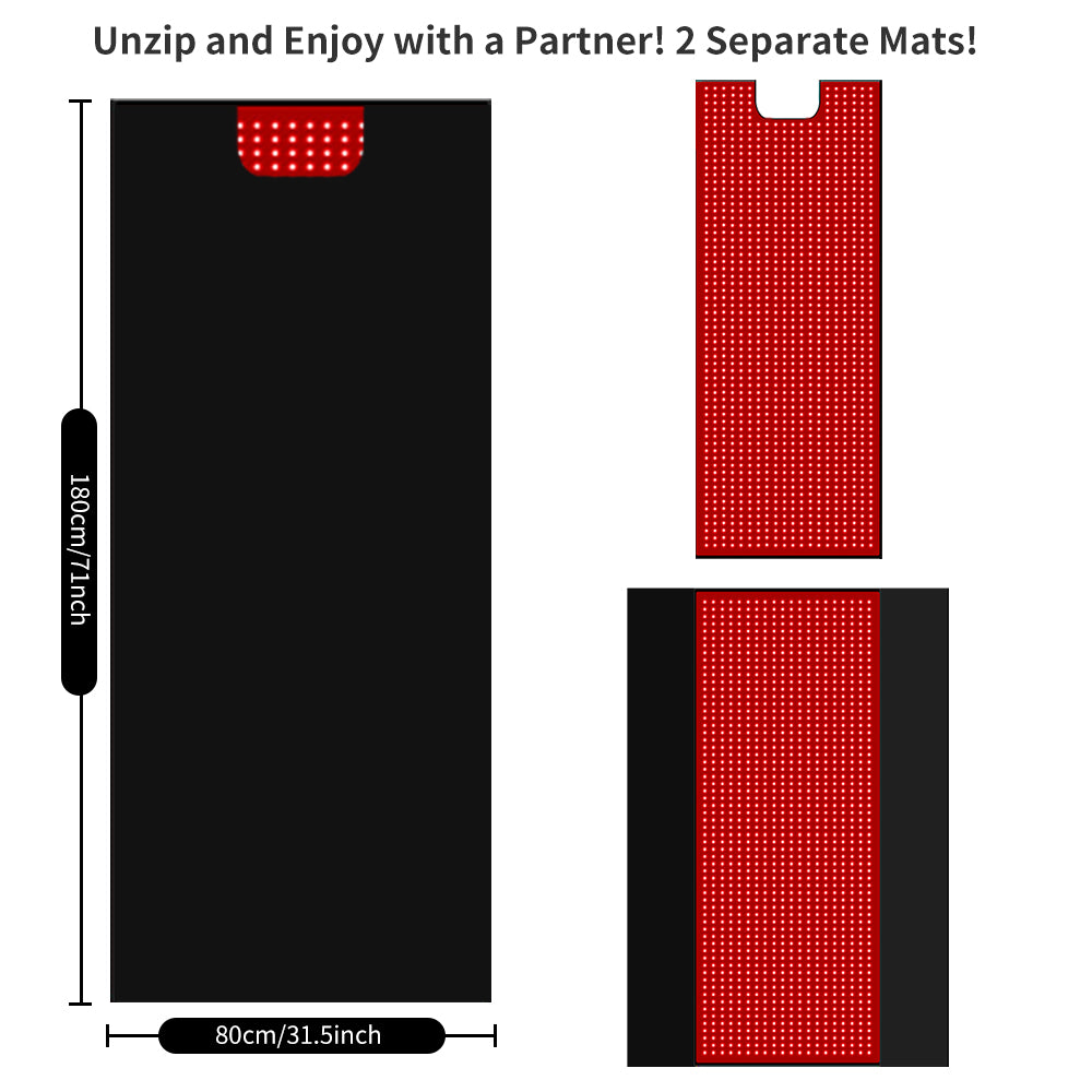 1.8m Full body Red Infrared Light Therapy Sleeping bag 2520 LEDs