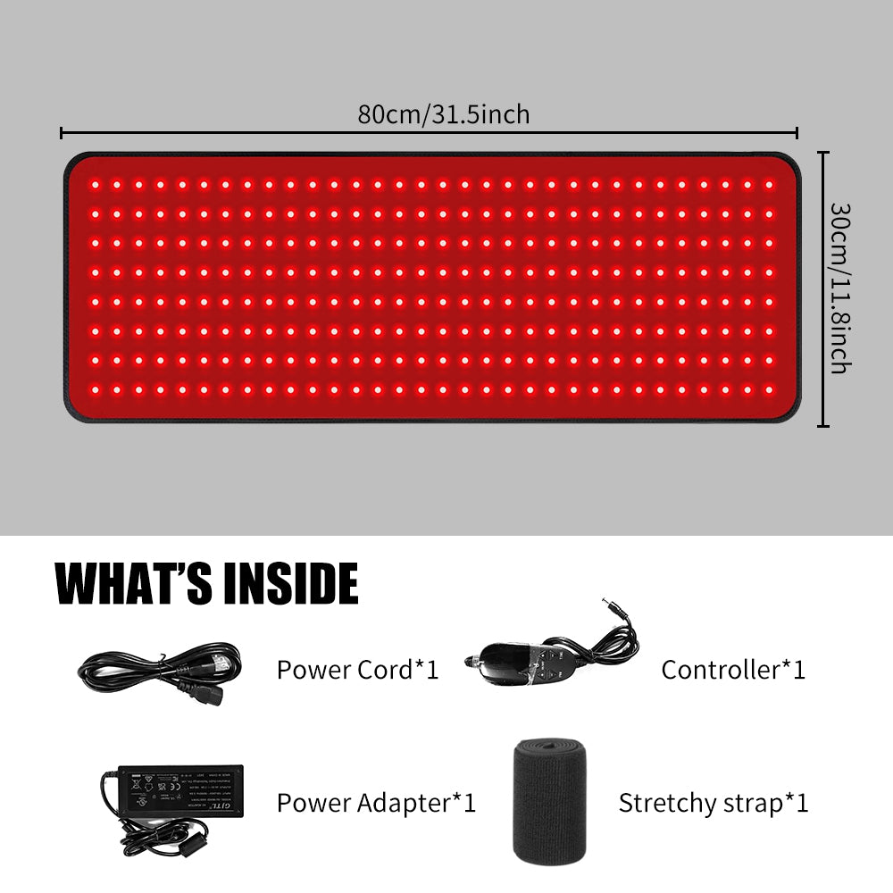 nfrared Red Light Therapy Yoga Mat 80*30cm