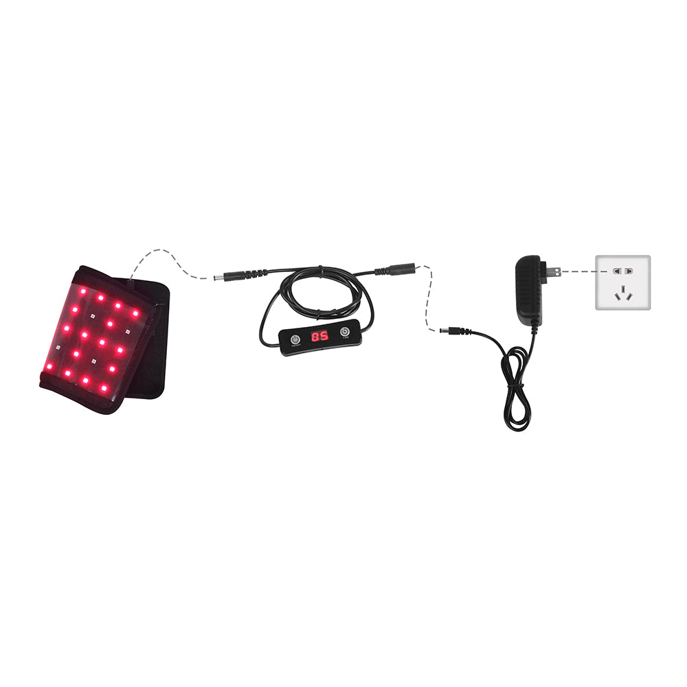 Red Light Therapy Wrap - LED Device & Two Wavelengths Including Red and Infrared